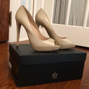 Madonna Truth or Dare Champagne Heels